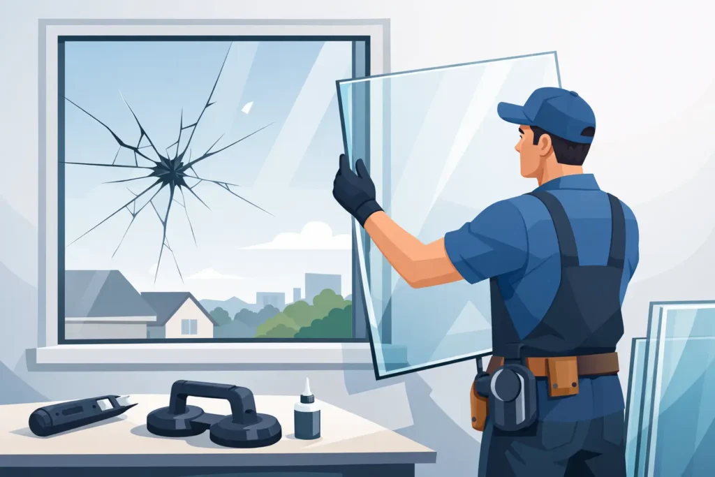 Cracked Window Glass Replacement Guide