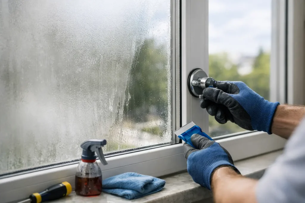 How to Repair Foggy Window Glass