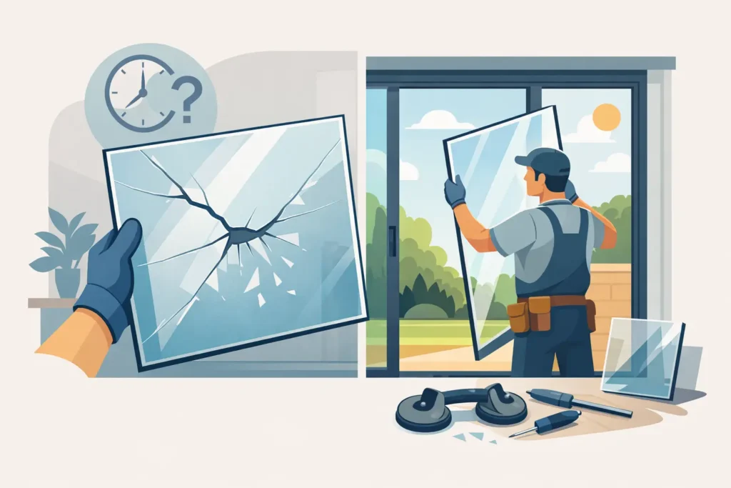 Patio Door Glass Replacement: When to Act