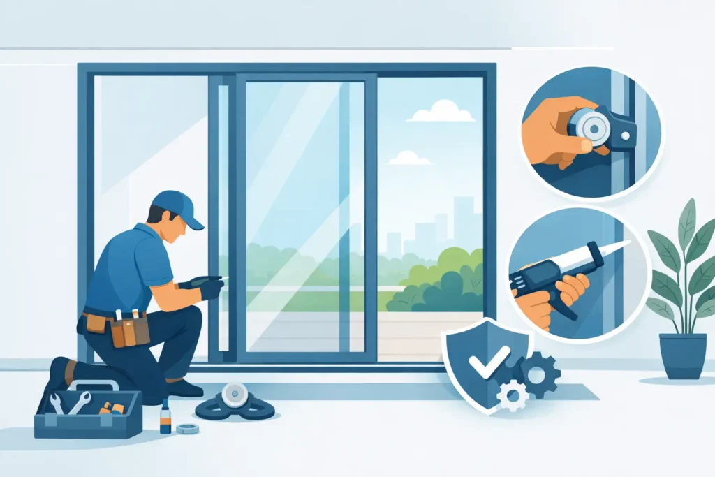 Sliding Glass Door Repair That Lasts